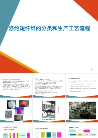涤纶短纤维纺丝工艺与质量控制(直接纺)—涤纶短纤维的纺丝