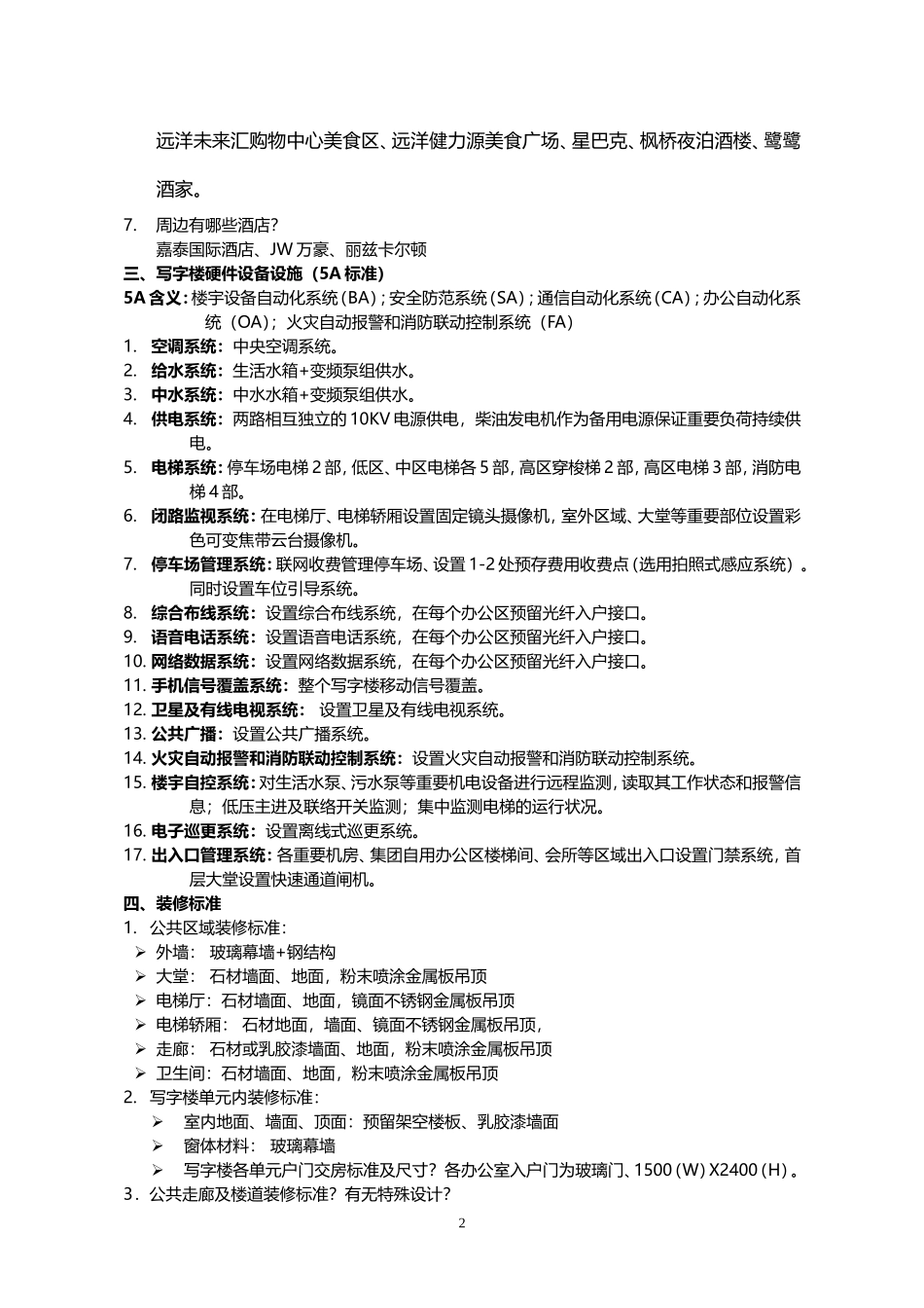 中弘大厦答客问_第2页