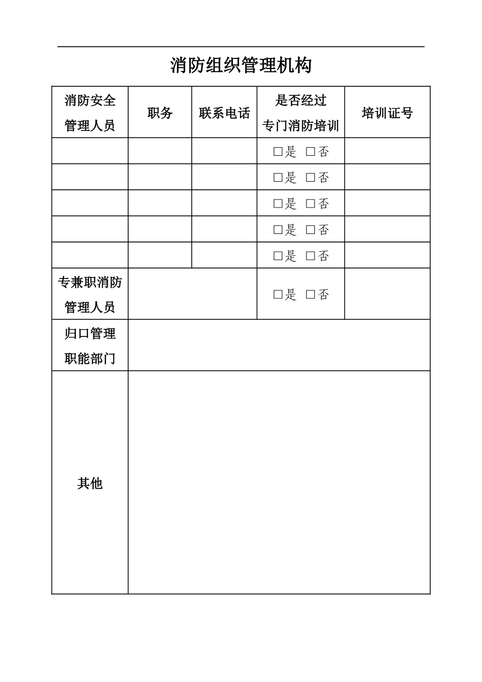 连锁酒店(宾馆)消防台账_第3页