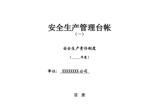 2024【十三要素范本】标准化安全生产管理台账