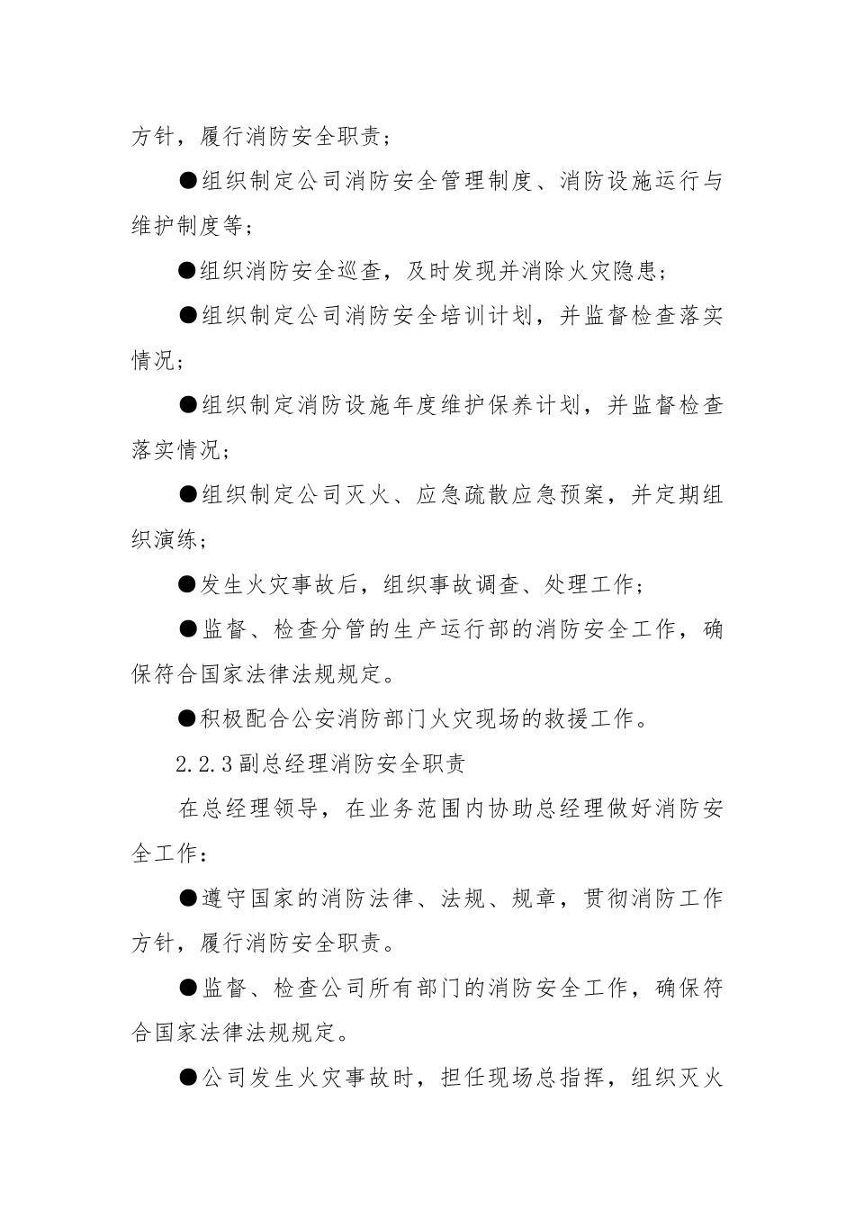 精品消防安全管理制度公司消防安全管理制度_第3页