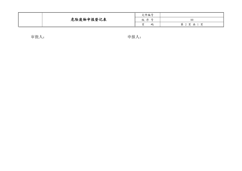 009 危险废物申报登记表_第2页