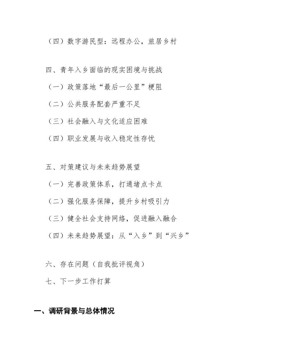 2026年中国青年入乡新趋势年度调研报告（附数据统计与政策建议）_第2页