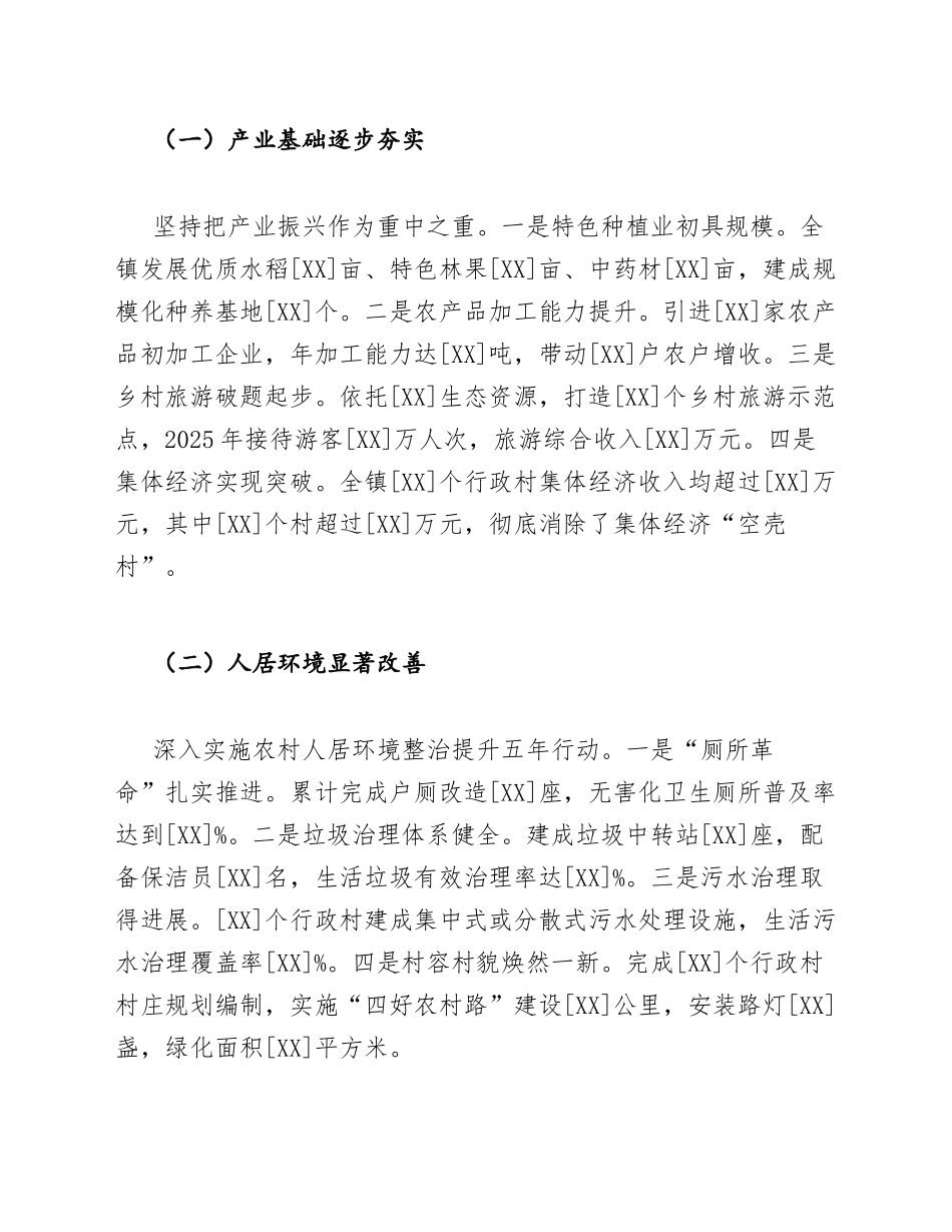 2026年乡镇扶贫专干关于乡村振兴重点难点问题及对策的调研报告（含数据模板）_第3页