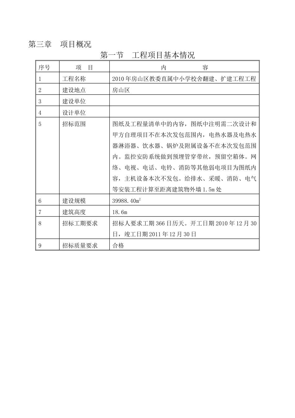 学校加固改造施工组织设计投标资料_第2页
