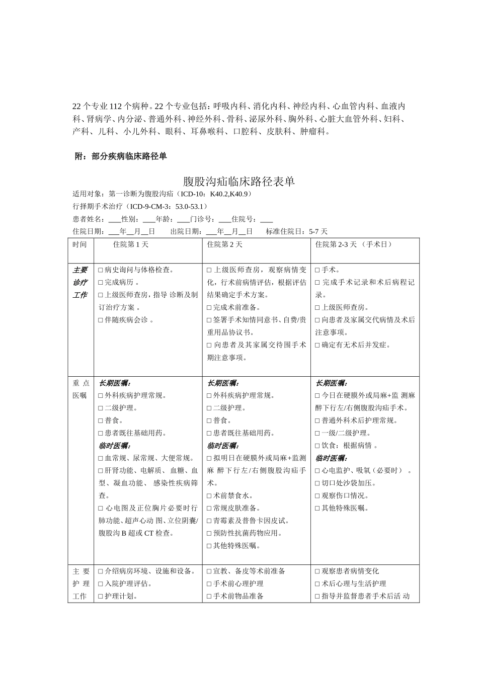 XX人民医院临床路径工作流程_第3页
