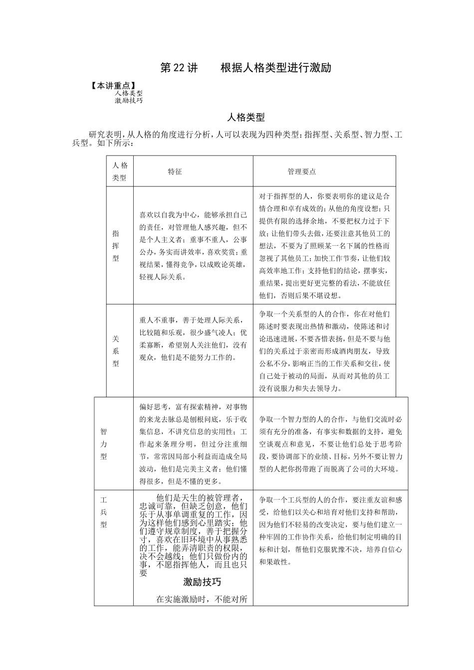 第22讲 根据人格类型进行激励教学设计_第1页