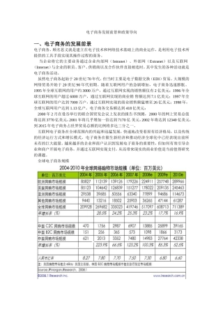电子商务发展前景和政策导向分析研究 财务会计学专业