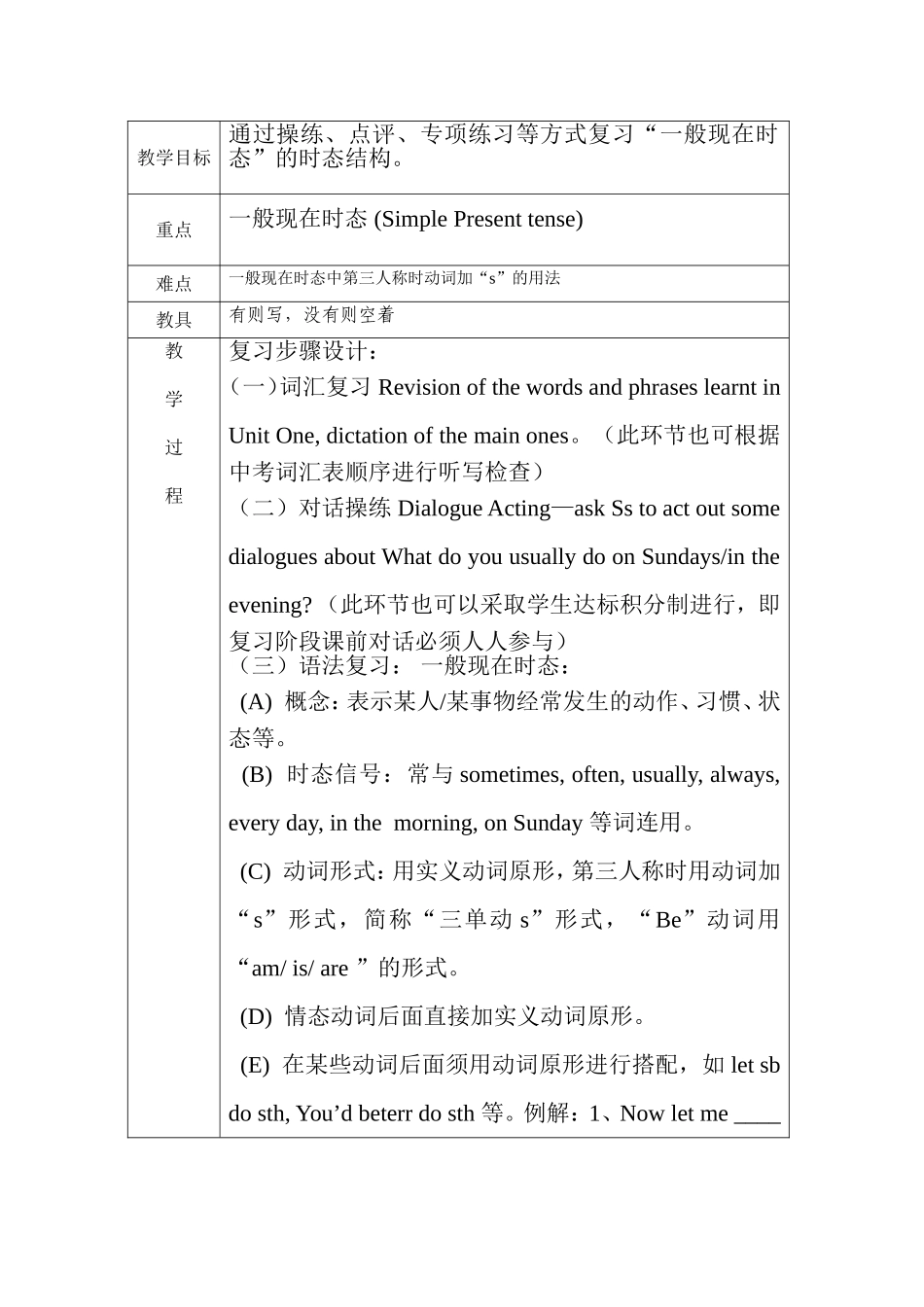 初中年级学科第单元分析模板_第2页