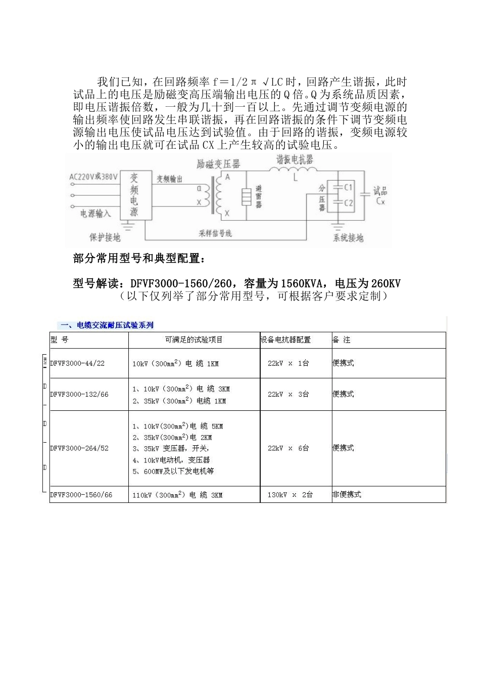 串联谐振交流耐压设备_第3页