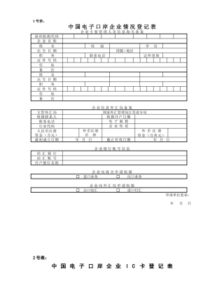 企业主要管理人员信息海关备案流程