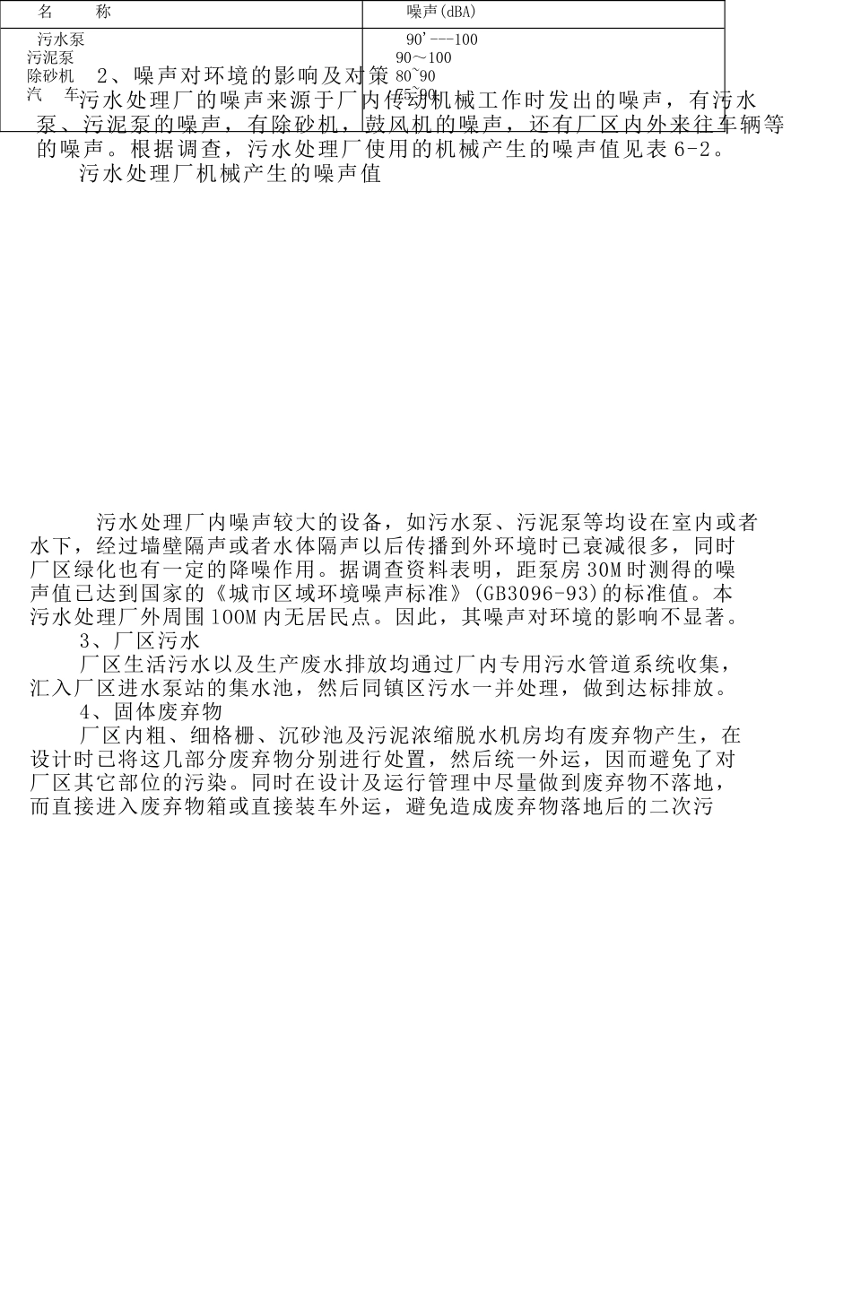 噪声对环境的影响及对策_第1页