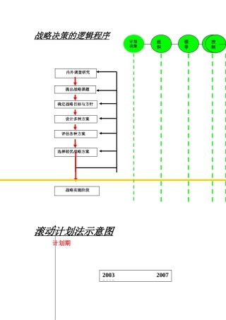 战略决策的逻辑程序
