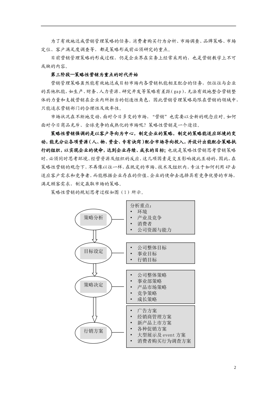 制订年度策略性营销规划的程序和方法培训资料_第2页
