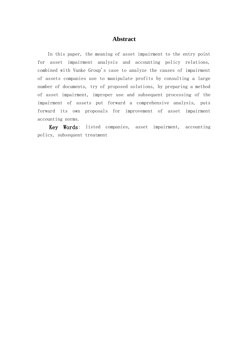 利用资产减值准备操纵企业利润的成因与对策分析研究——以TCL公司为例   财务会计学专业_第2页
