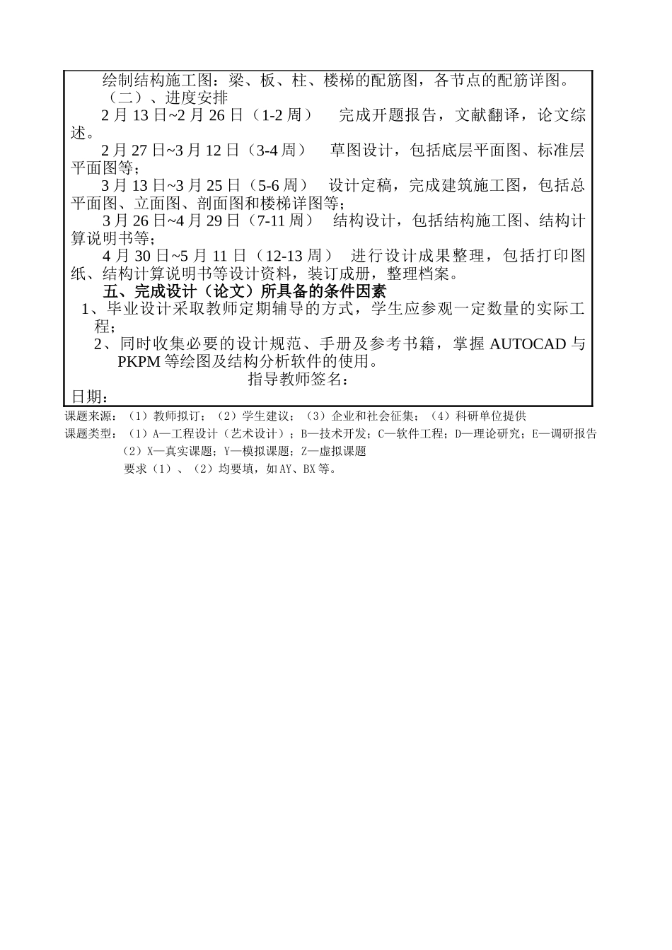 黄河科技学院教师公寓1#公寓楼设计和实现  土木工程专业  开题报告_第3页