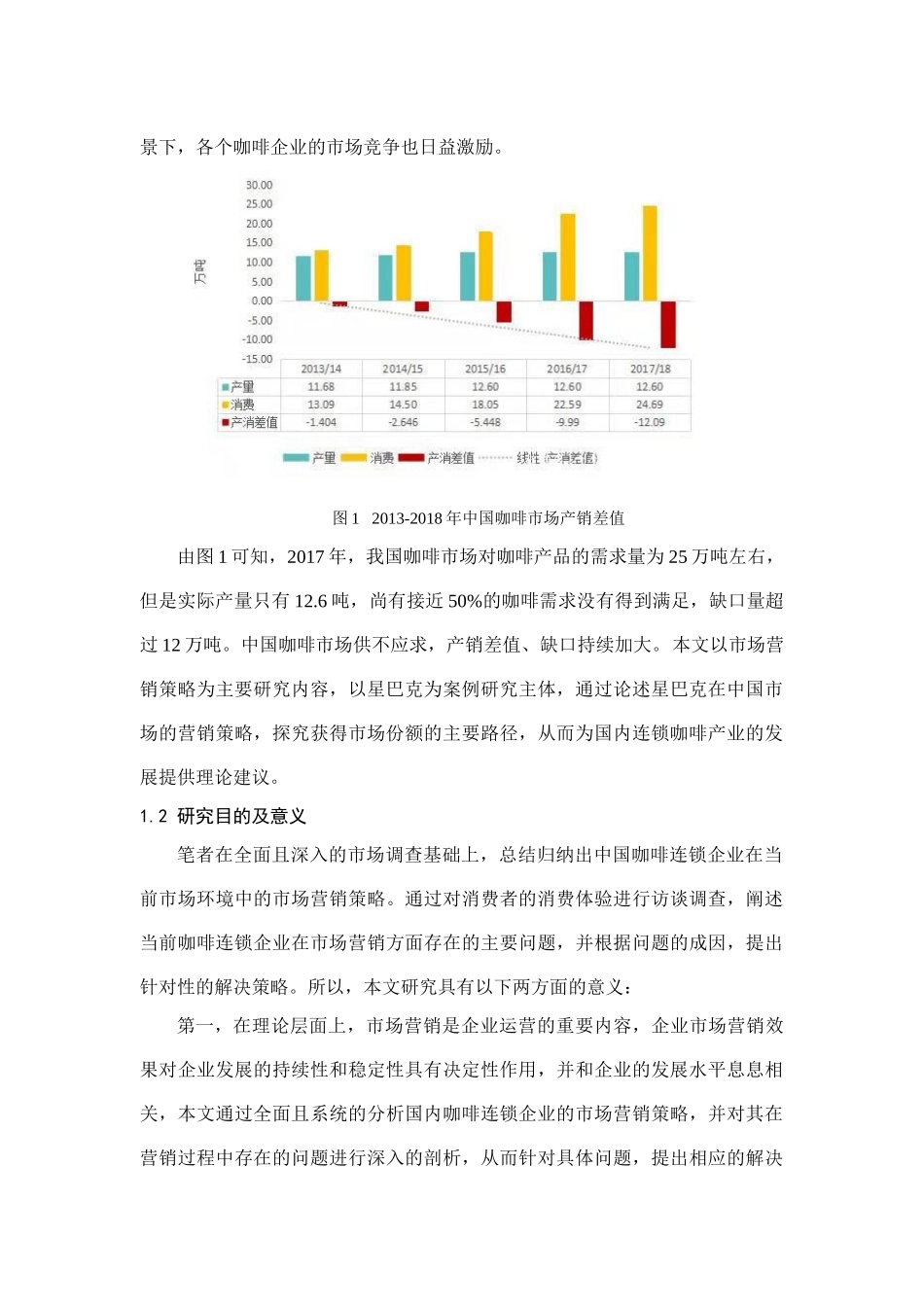 咖啡连锁店企业的市场营销策略分析研究  工商管理专业_第2页