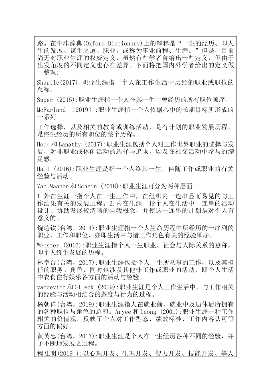 开题报告  95后员工职业生涯管理研究分析——以M企业为例  人力资源管理专业_第2页
