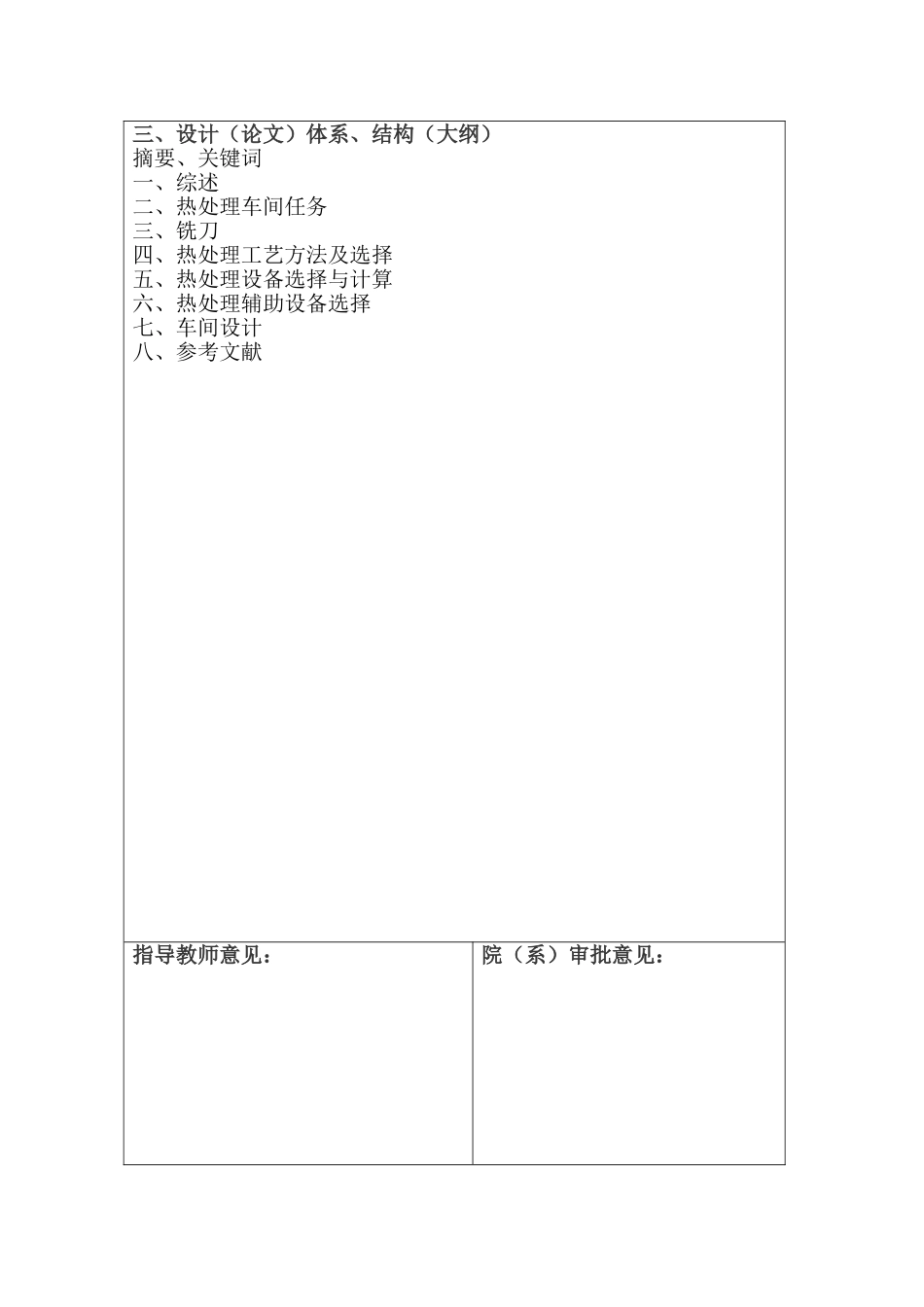 开题报告 机械制造专业 w18cr4v高速铣刀性能与热处理工艺分析研究_第3页