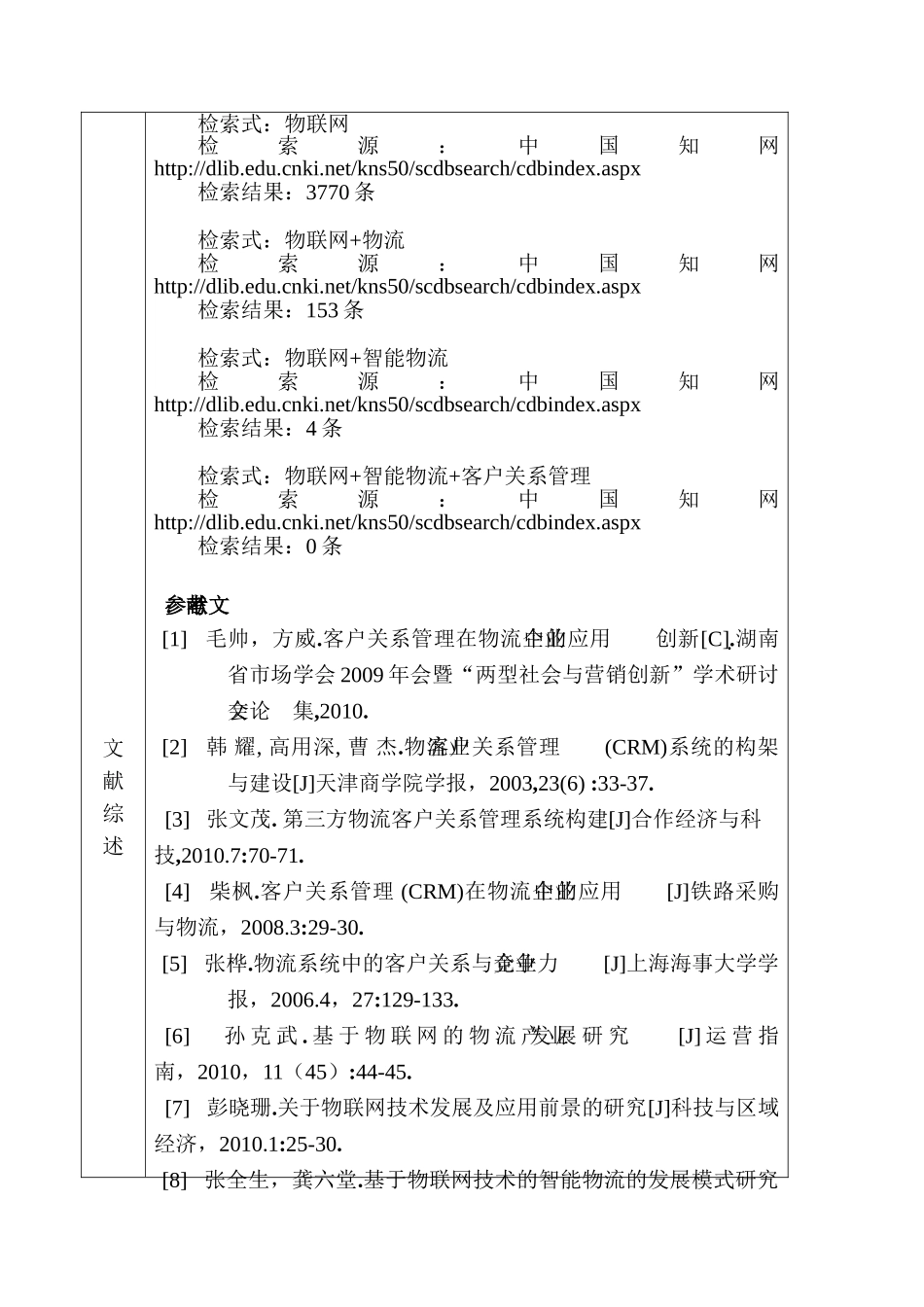 开题报告 基于物联网的智能物流客户关系管理系统设计和实现 计算机科学与技术专业_第3页