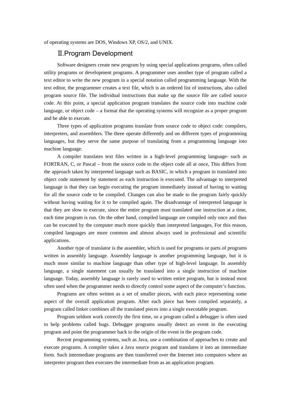 科技文献计算机程序翻译  计算机科学与技术专业_第3页
