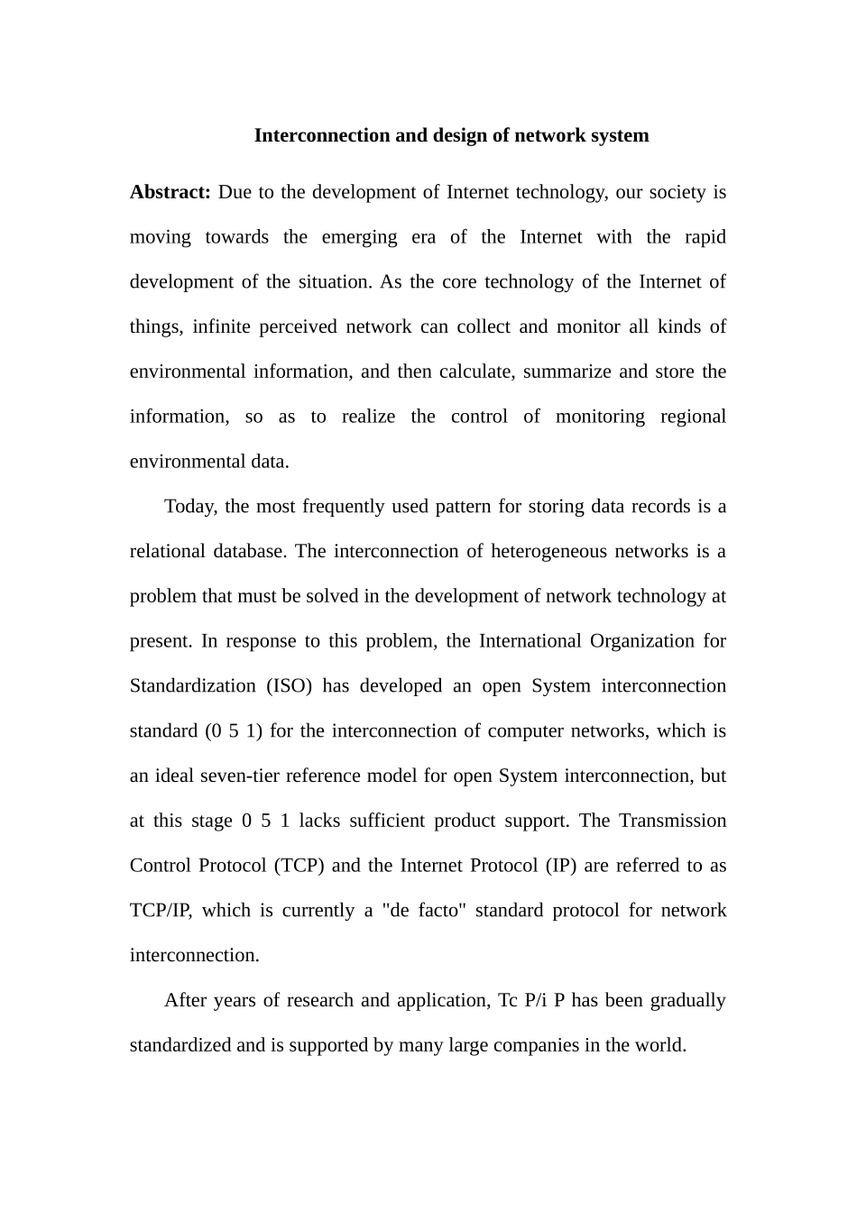 控制网络系统互联与设计和实现 网络工程管理专业_第2页