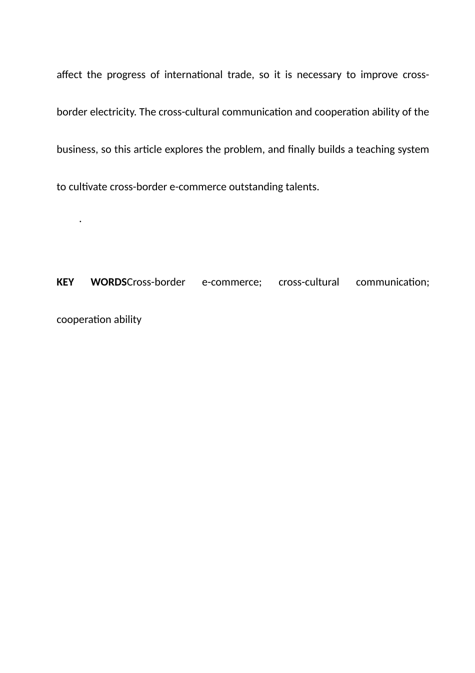 跨境电商跨文化交际分析研究与合作能力研究分析  工商管理专业_第3页