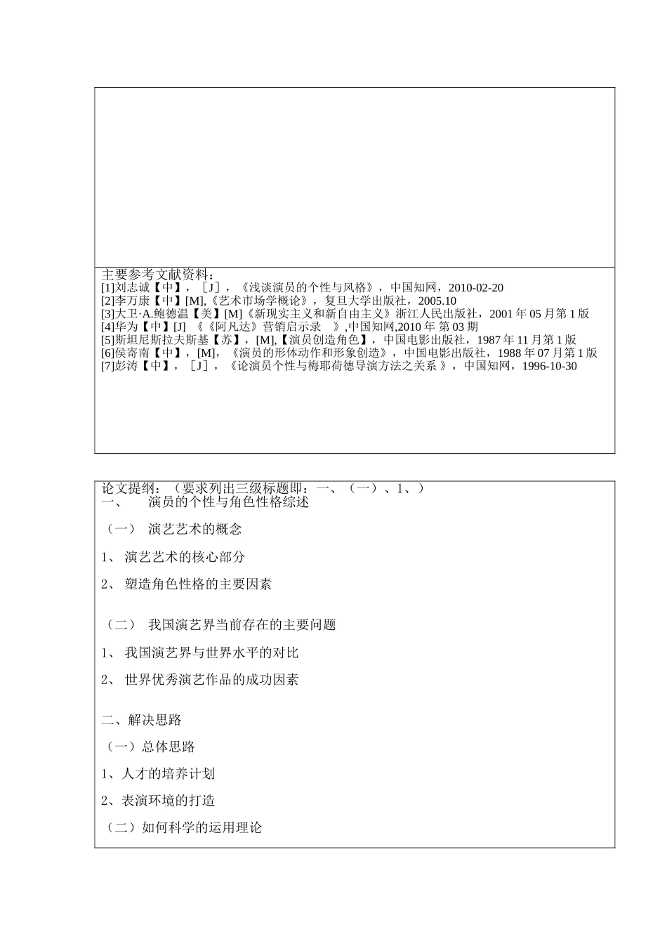 论演员个性与角色性格分析研究  公共管理专业_第3页