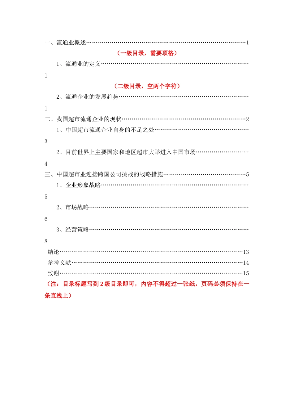 现代管理理论热点问题研究中国超市业面对跨国公司挑战的战略性调整   工商管理专业_第3页