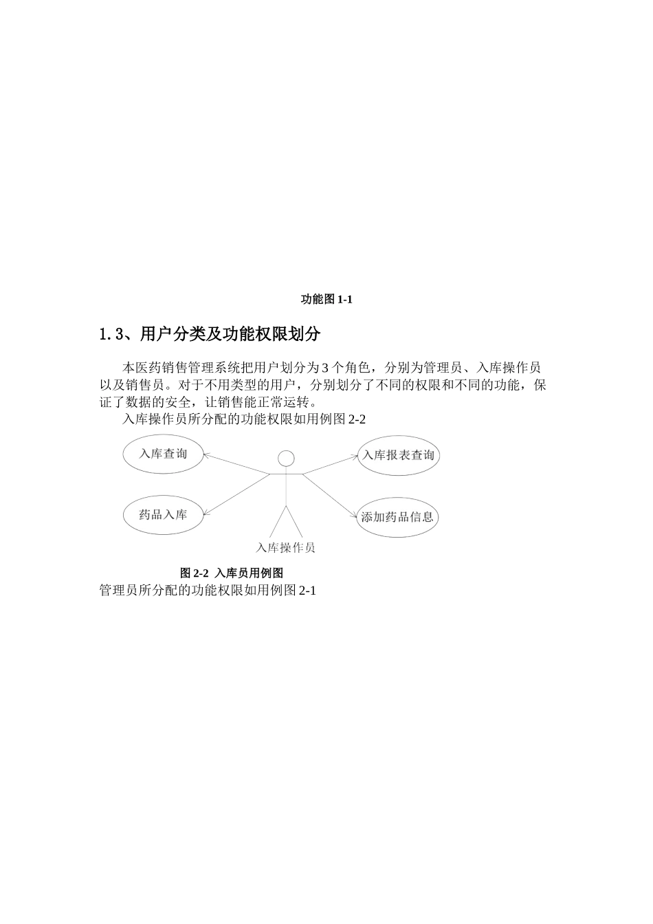 药品销售管理系统的设计和实现  计算机科学与技术专业_第3页