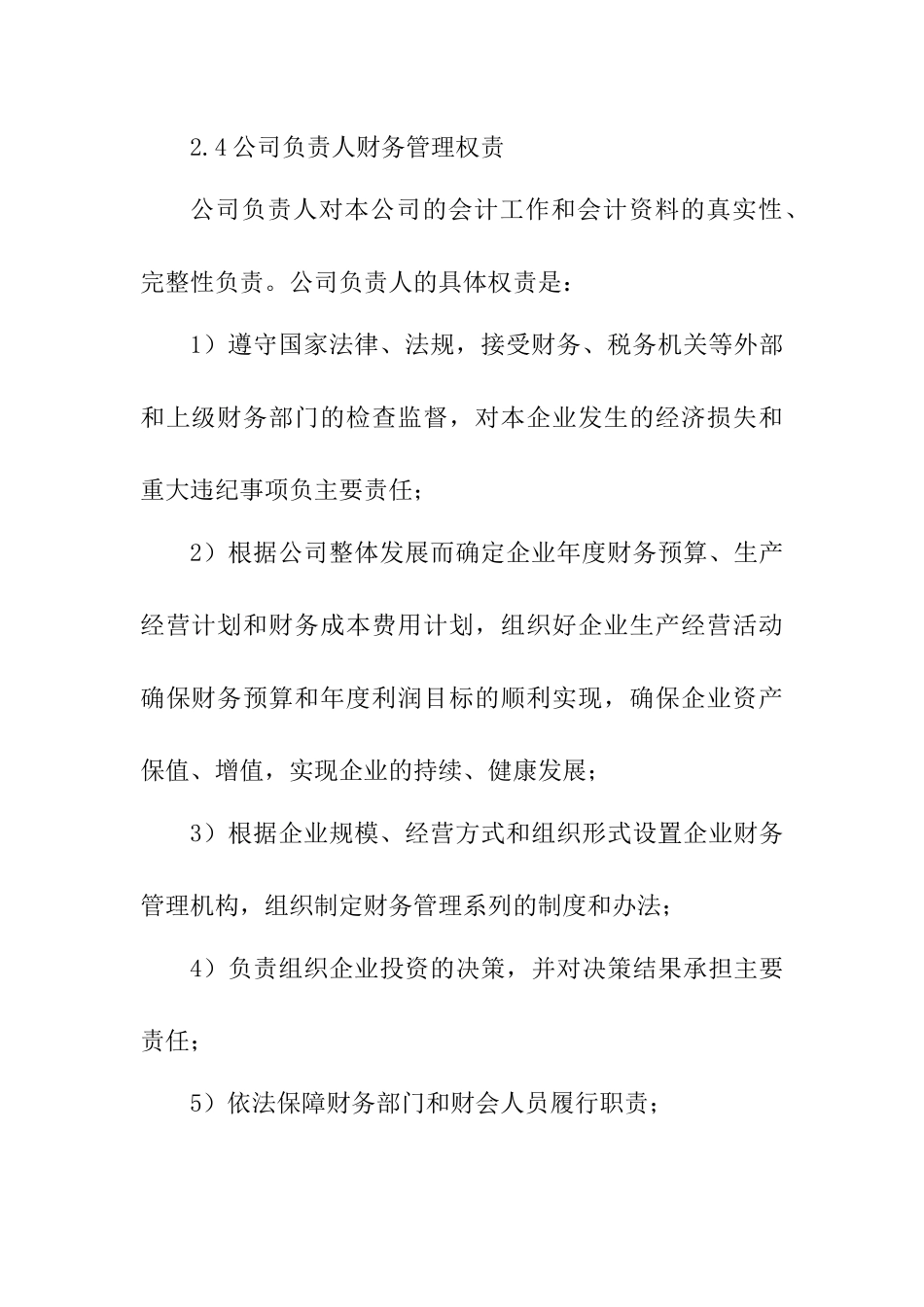 上海保隆实业有限公司财务会计管理制度_第3页