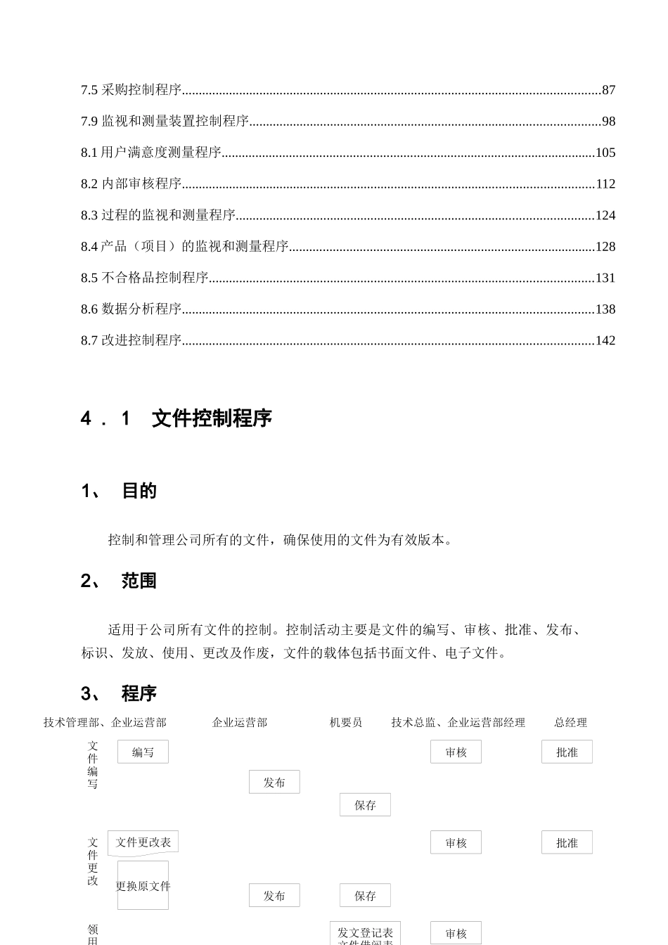 上海建文软件科技发展有限公司程序文件资料梳理汇总_第2页