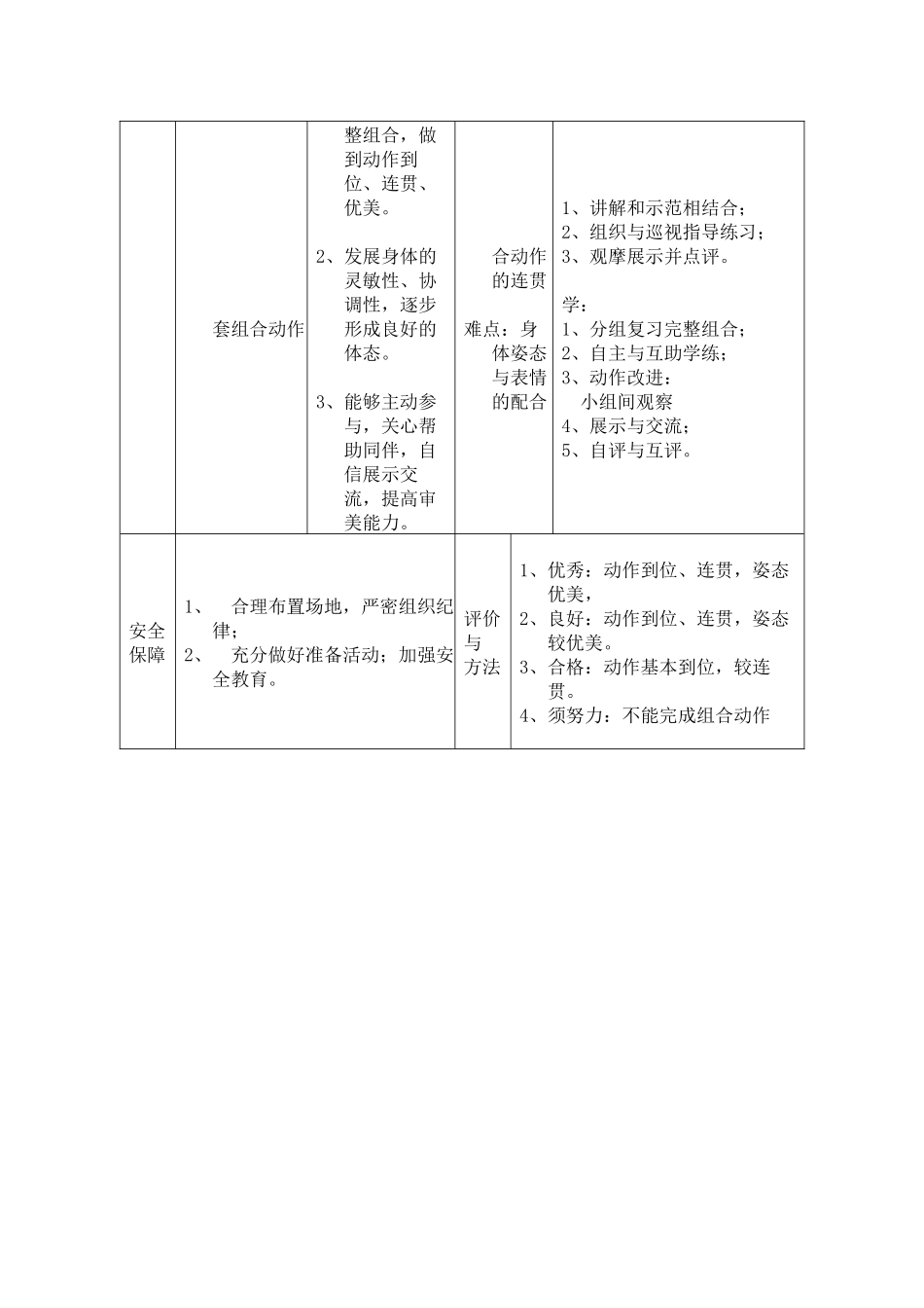 上海市延吉初级中学“迎世博礼仪操”单元教学流程_第3页