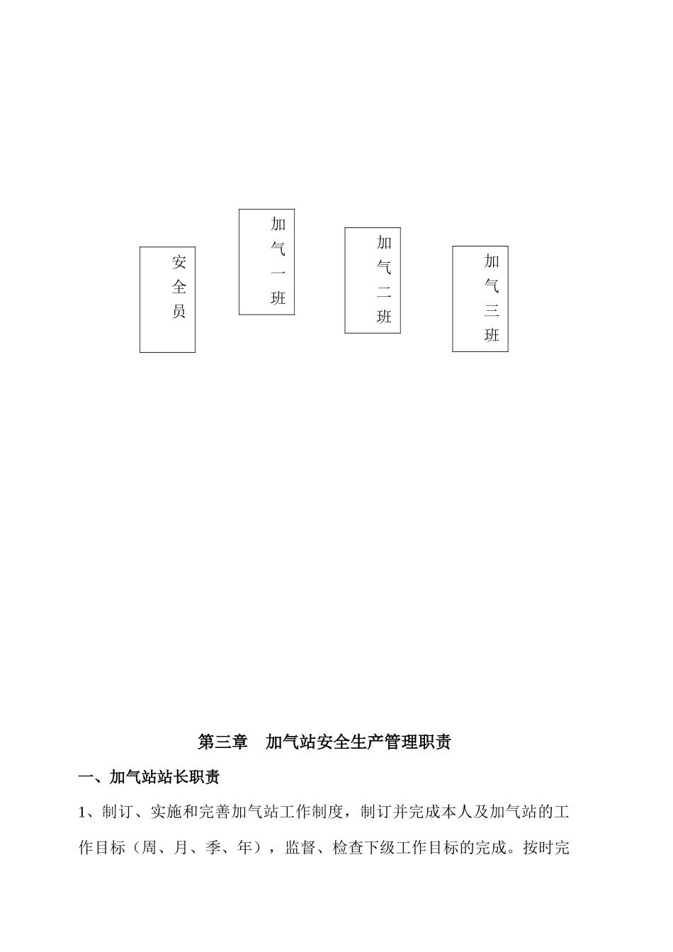 X市XX街道安全生产监督管理站加油加气站安全生产管理制度及操作规程_第3页