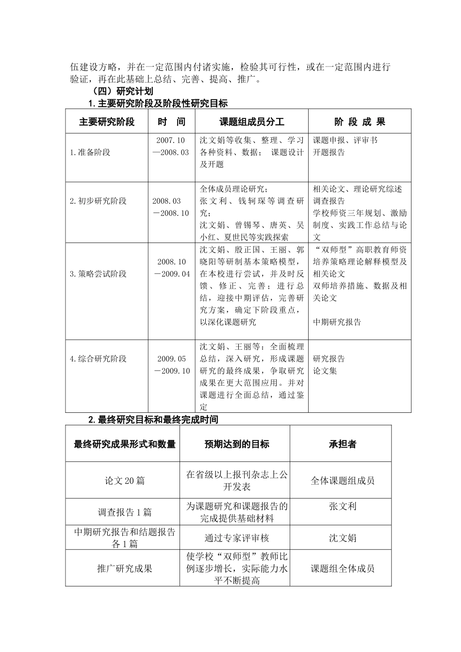 高职课程改革背景下“双师型”师资队伍建设策略研究课题中期研究报告_第3页