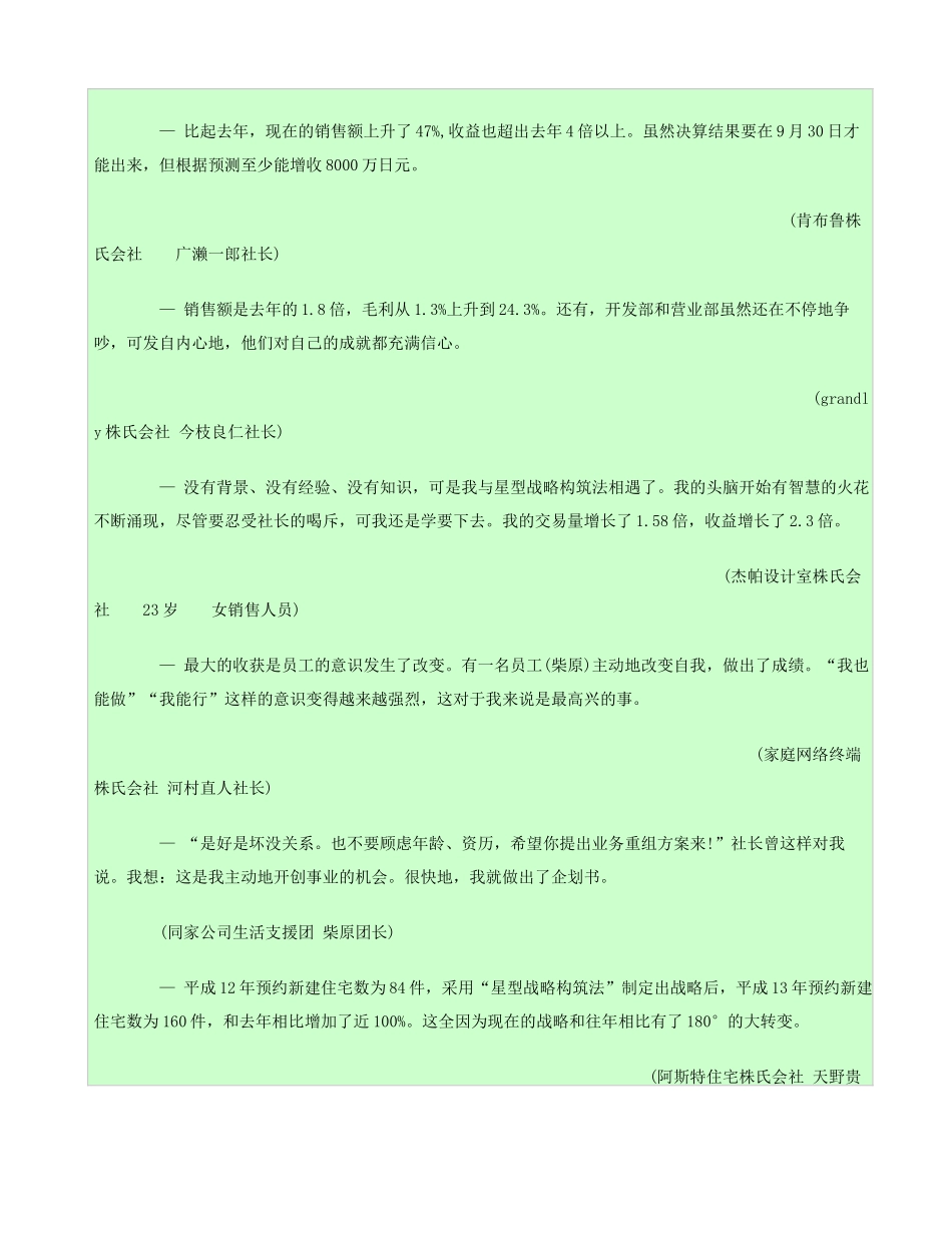 《60分钟企业经营战略》一本为中小企业量身定做的经营手册_第2页