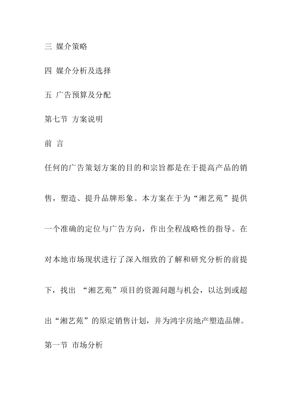 “湘艺苑”广告策划方案_第3页