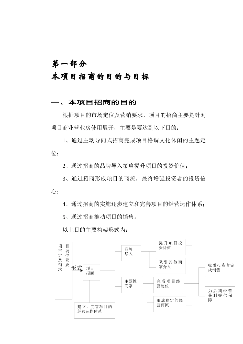 XX公司“步行街”项目招商策划书_第2页