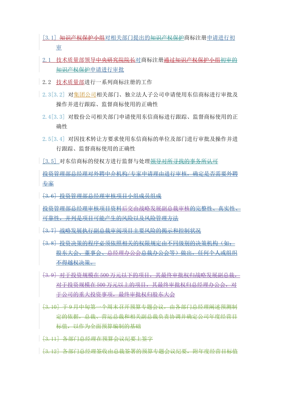 通信股份有限公司商标管理流程说明_第3页