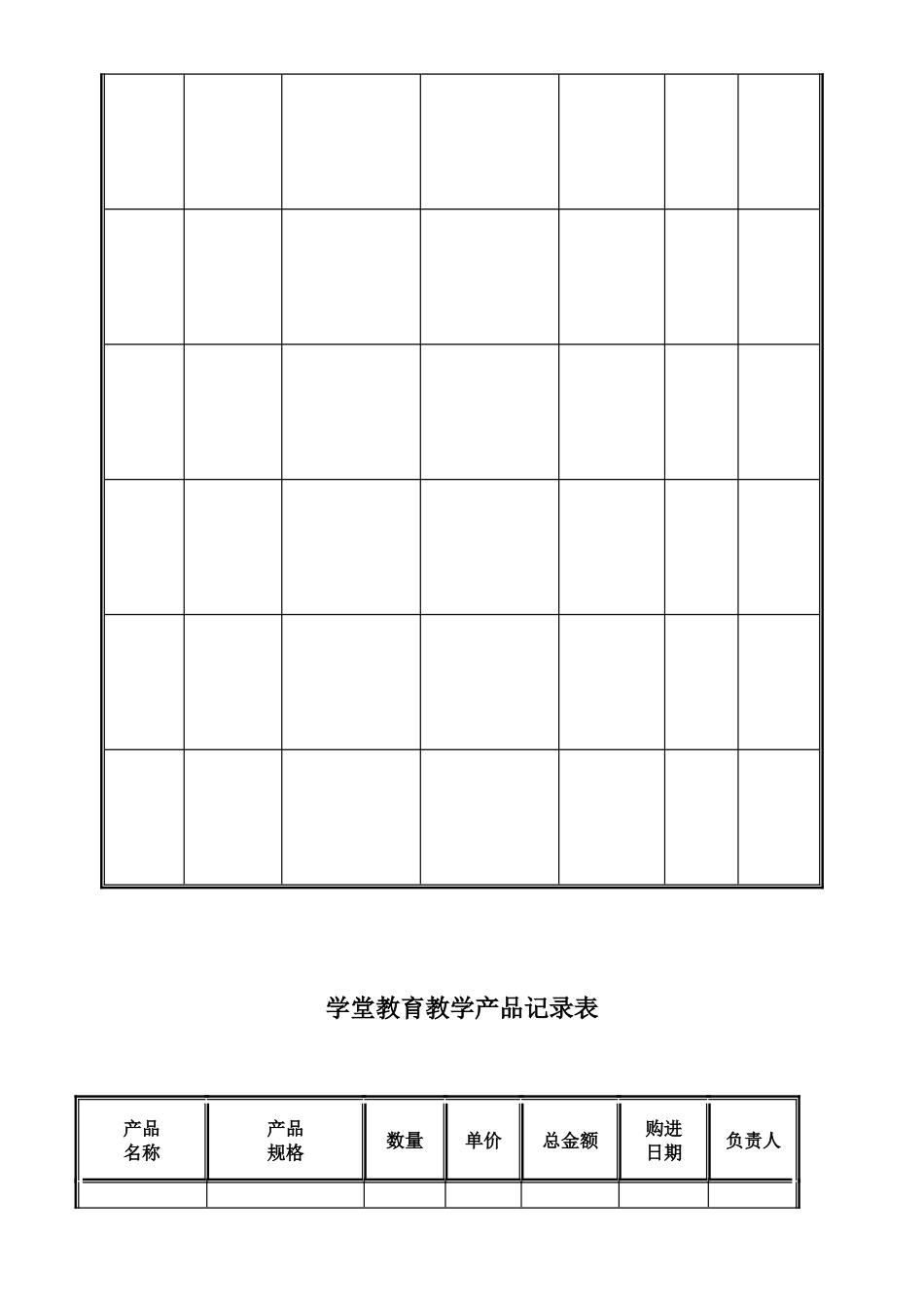 0-3岁管理手册表格 教师培训与辅导计划表_第2页