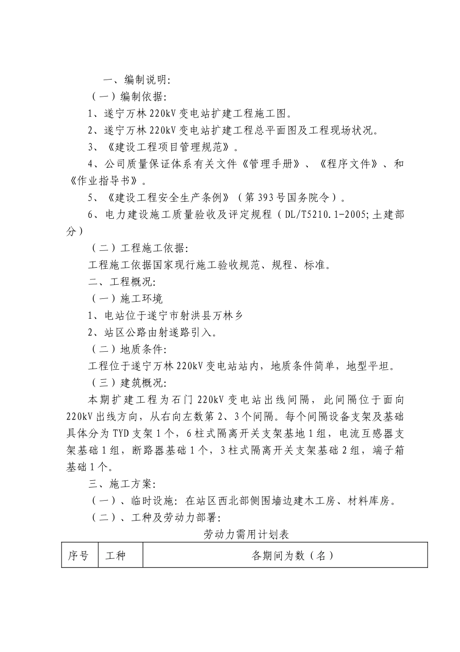 遂宁万林220kV变电站扩建工程_第1页