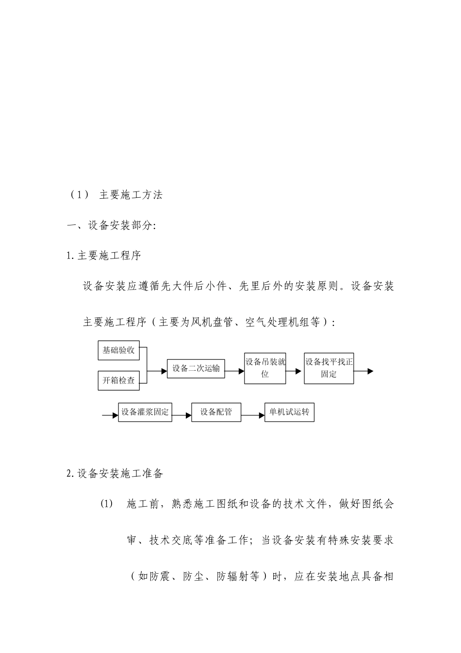一般风系统水系统安装(施工组织设计)_第2页