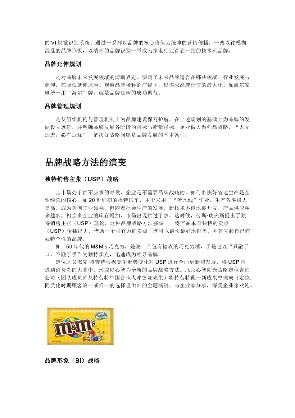 品牌战略知识点汇总_第2页