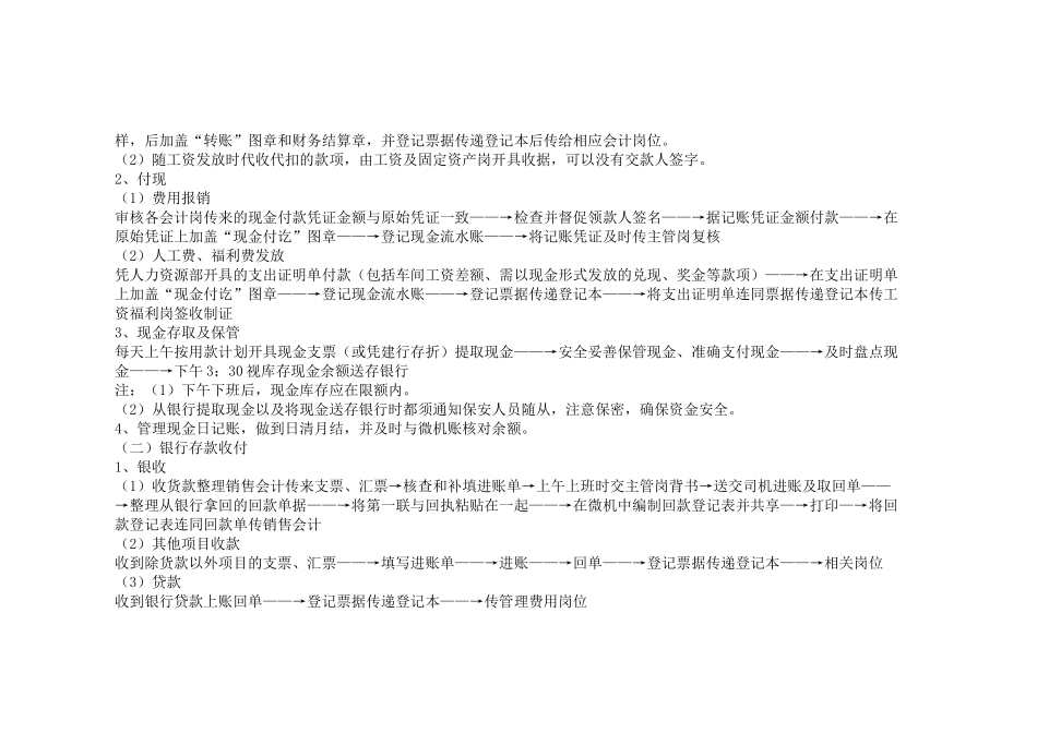 一套完美公司财务流程_第2页
