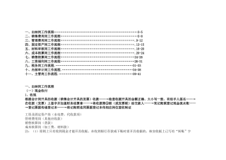 一套完美公司财务流程