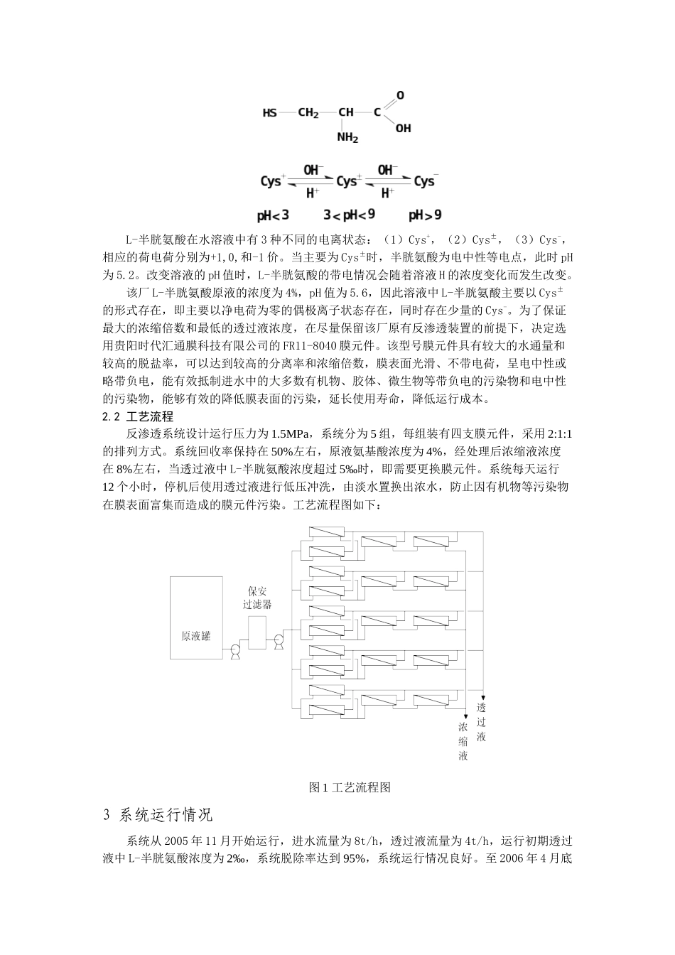 VONTRON抗污染膜元件在氨基酸浓缩领域的应用_第2页