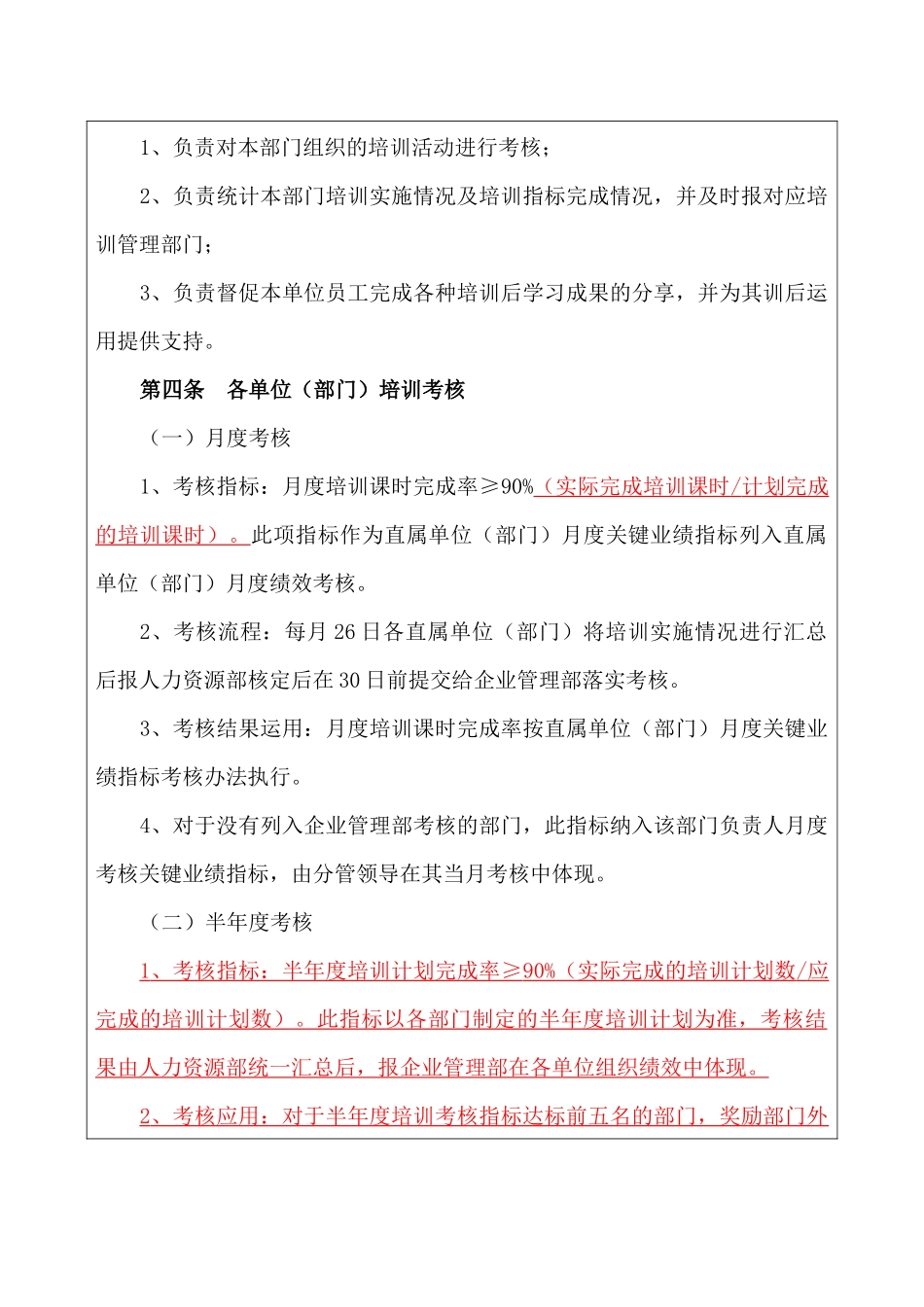 劲牌公司培训考核管理办法_第2页