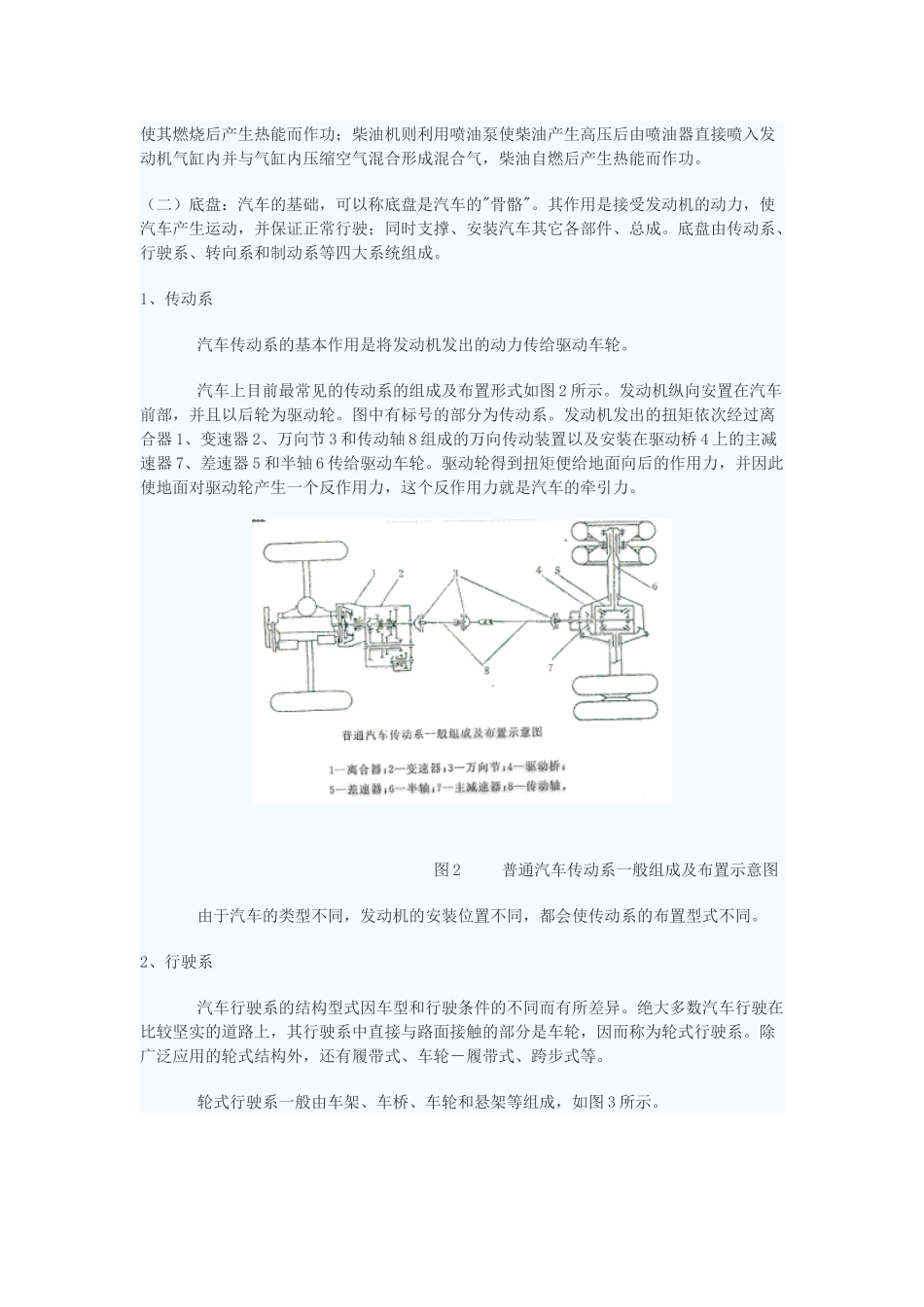 汽车系列课堂之一——汽车的总体构造_第3页