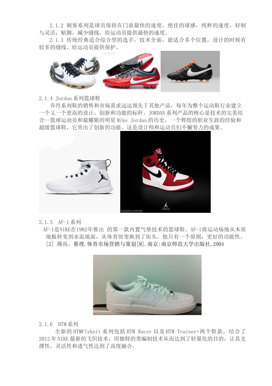 耐克运动品牌产品分网上销售设计和实现  市场营销专业_第3页
