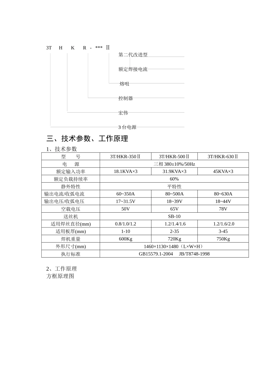 3THKR系列多工位气体保护焊机产品说明书_第3页